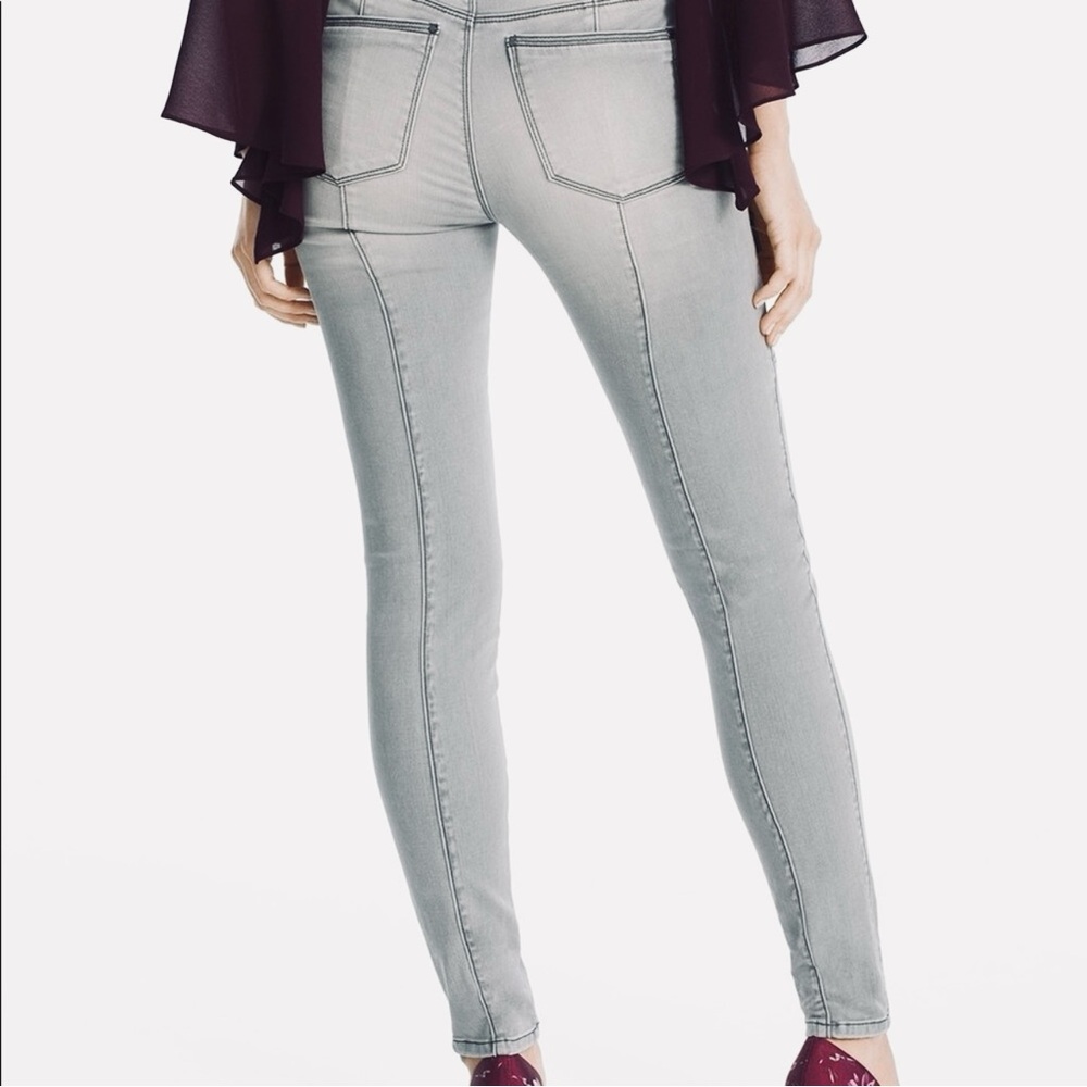 White House Black Market Gray Women Jeans - Picture 3 of 16